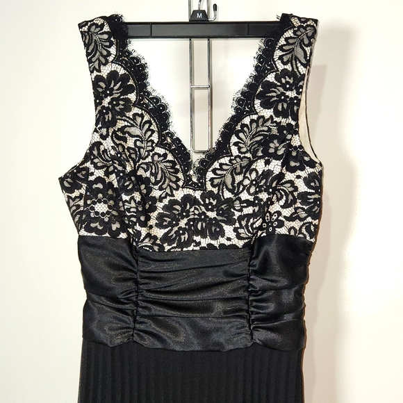 JS Boutique Black and White Dress sz-6 - Picture 2 of 7